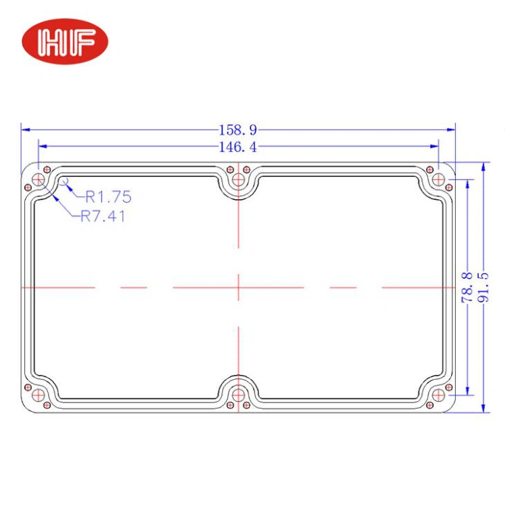 China Plastic Waterproof Case Junction Box