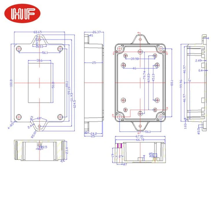 Small ABS Plastic Enclosure Waterproof