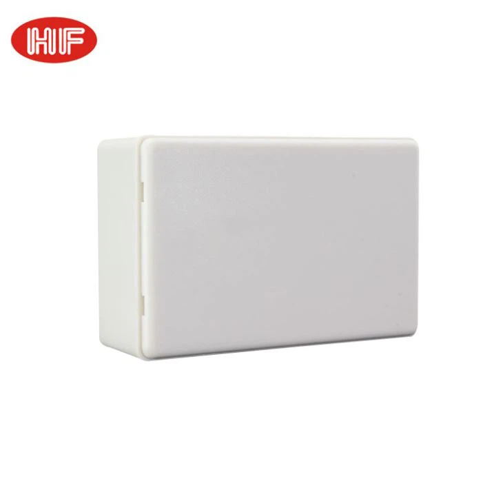 White Plastic Desktop Enclosure Project Case