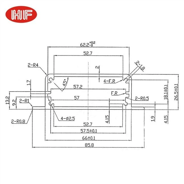 Aluminum Amplifier Metal Box Control Case
